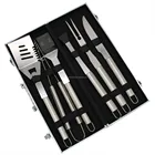 Outdoor BBQ Tool 6PCS Stainless steel BBQ Tool Set