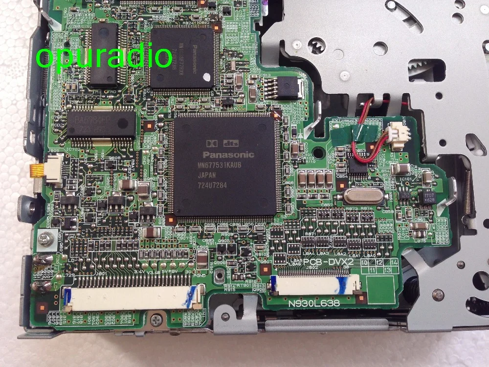 Mitsubishi 6 DVD changer for Mercedes NTG5 exact PCB (4)