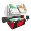 UV 2513 Flatbed uv led printer printing onto metal acrylic sheet