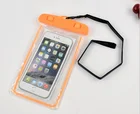 Wholesale custom clear transparent mobile phone waterproof phone pvc bag