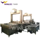 Industrial pre cooking/blanching machine meat food cooking machine
