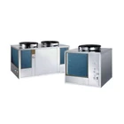 High efficiency low noise air source heat pump water heater