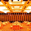 Free Design Luxury Comercial Acoustic Sliding Folding Partition for Five Star Hotel