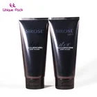 Fashionable Plastic Black Men Face Wash Squeeze Empty Tubes for Cosmetic