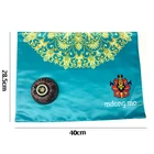 Table Mate Mat JIESMART Museum Souvenirs Sublimation Printing Table Plate Mate Plate Mat
