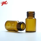 Amber Vials Amber Glass Vials And Bottles 7ml Amber Empty Screw Glass Bottle Vials