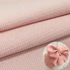 Europe America hot sale bullet knit fabric jacquard textile solid dyed bubble