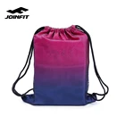 Custom Logo Net Cover Gym Fitness Polyester Drawstring Bag