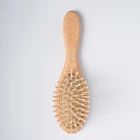 Wholesale Free Safety Wooden Baby Hair Brush and Comb Set/Infant Care Product