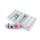Custom desktop jewelry wrist watch bracelet display tray