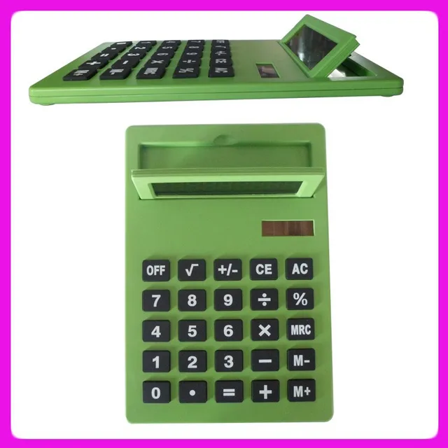 Exquisite A4 solar big size calculator,christmas gift calculator