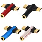 USB C to Headphone Adapter USB Type C to 3.5mm Female Aux Audio Adapter Microphone Connector