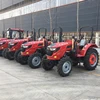 540/1000 double speed PTO 60HP 4WD electric steering farm wheel tractor with roll bar factory supply for sale