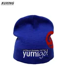 Europe and America popular winter blue hip hop short beanie boys hat