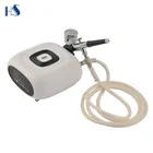 HS08-6AC-SK name brand makeup airbrush air compressor kit makeup kits for sale