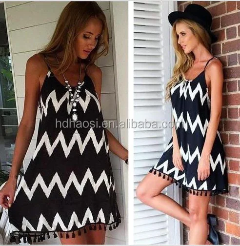 European and Ameican girls' Sexy Sleeveless Party Evening Summer Beach Dress