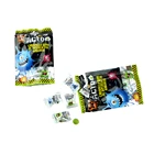 Box packing acid fruit flavour magic round sour pop bonbons hard candy
