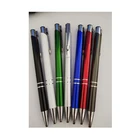 Popular metal aluminum customized laser logo promotional ball point pen