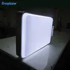 Outdoor NO GRAPHIC INCLUDED/BLANK Double Sided Illuminated LED Light Box/ Shop Sign