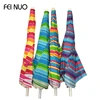 Best selling fancy new design large twist-in printed umbrella beach for wholesale