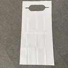 Disposable adult bibs 2 layers paper and PE film