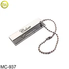 Bag parts ball chain jeans metal hang tags enamel logo name label for luggage