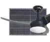 beach cooler solar panel fan remote control inverter dc ac 3 blade ceiling fan kit