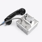 Hotel Phone Auto-dial Telephone Self-service Stainless Steel Jail Phone