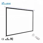 180 inch Motorized Multi Format Church Auditorium Large Size Acoustic Electronic Pull Down Projection Screen