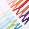 New hot sale Transparent colorful nylon zipper invisible #3 Waterproof metal zipper