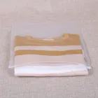 Eco Friendly Biodegradable Matt Zipper Bag for Clothes