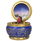 Wind up polyresin jewelry box anastasia ballerina Music Box Ballet Pink