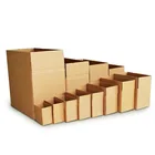 Custom design 100% recycled Corrugated cardboard shipping packing delivery box
