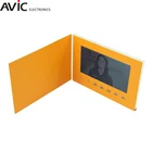 High quality 7 inch Lcd Message Video Greeting Business Card