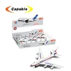 1:300 scale Die-cast airplane pull back A380 model plane for sale