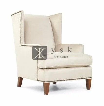 Room High Back White Erotic Sofa Chair