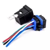 DC 12v 40A Auto Relay 4 Pin Waterproof Integrated Wired Automobile Relay + Holder With 105mm Length Wires