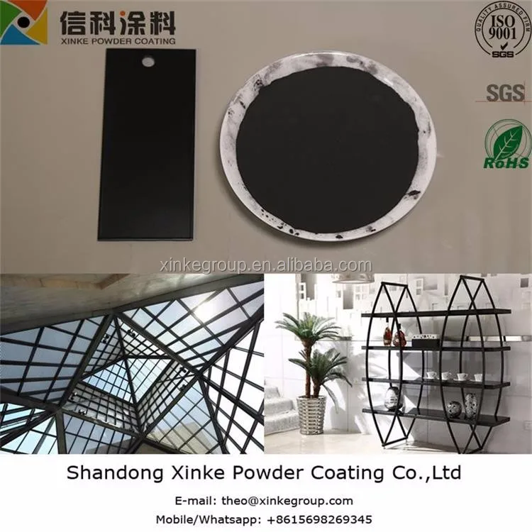 black powder coating for ourdoor use