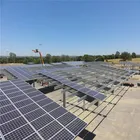 Power Car Aluminum Frame For Pv Solar Module Solar Power Carport Car Stand Solar Panel For Carport