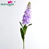 China manufacture fine craft colorful wedding decoration artificial fabric silk violet flower