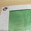 Green color tube rolls debris mesh safety net