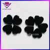 Loose Agate Stone Slice China Black Onyx Heart Gemstone