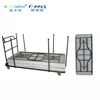 Wholesale Metal Transport Dolly Trolley with Wheels Rectangle Table Trolley