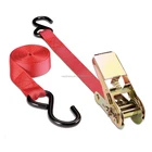 1"x6' rope ratchet tie down, motorcycle handle bar strap