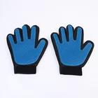 Horse Deshedding Brush Tool as Pet Hair Remover Glove and Cat Dog Pet Grooming glove