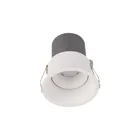 Commercial indoor projector square adjustable dimmable mini recessed cob ceiling led profile spotlight