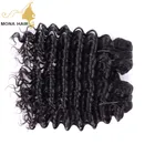 New popular hair weave grade 7a Burmese raw hair double weft curly hair extensions