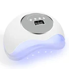 72W Nail Lamp Smart Phototherapy Electric Nail Dryer For Curing Gel Polish LED UV Lamp for beauty salon use