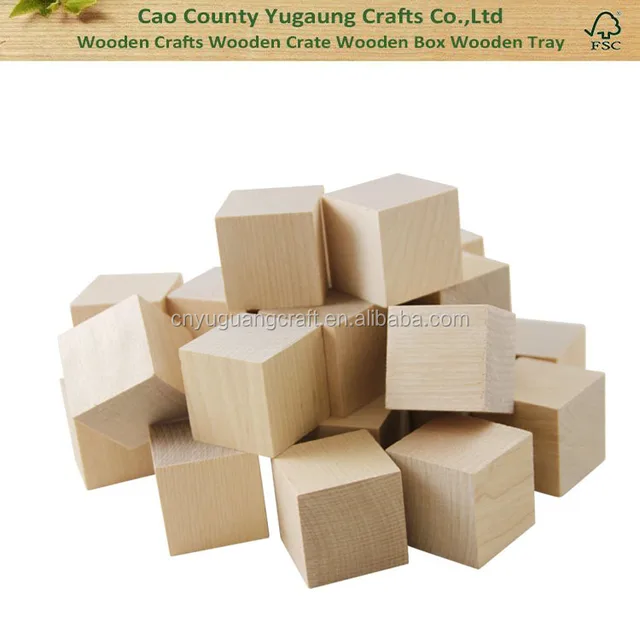 wooden crafts block