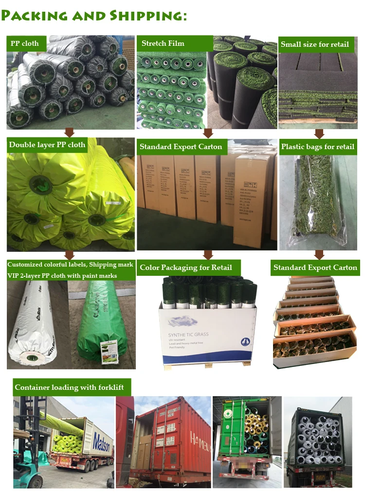 40mm 18900 density synthetic high quality landscaping grass for backyard decoration